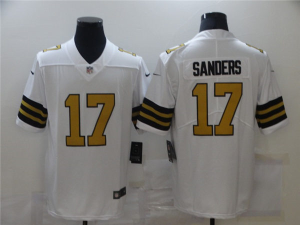 Men's New Orleans Saints #17 Emmanuel Sanders Nike White Color Rush Legend Player Jersey
