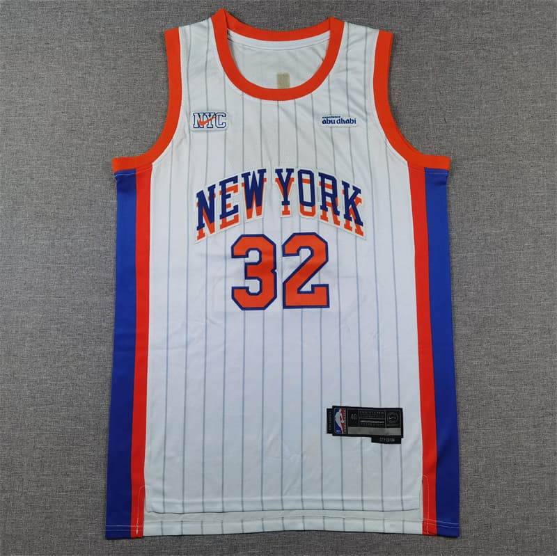 Men's New Yok Knicks #32 Karl-Anthony Towns   Stitched  Basketball Jersey