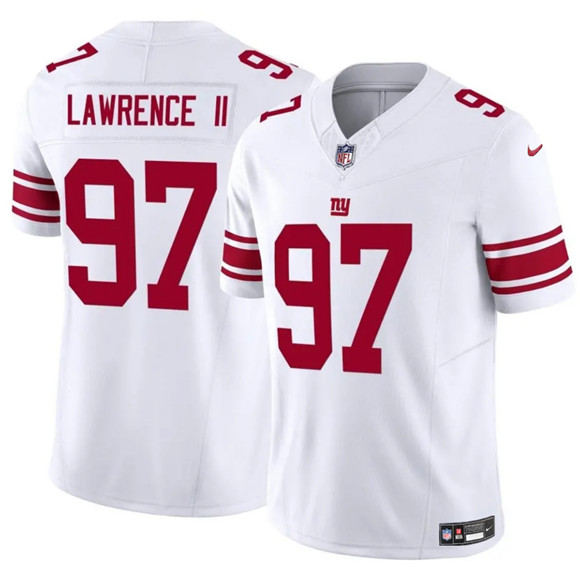 Men's New York Giants #97 Dexter Lawrence II White 2025 F.U.S.E. Vapor Untouchable Limited Football Stitched Jersey
