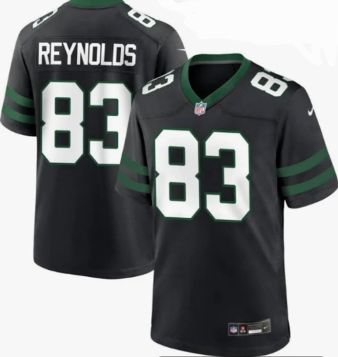 Men's New York Jets #83 Josh Reynolds Black Vapor Untouchable Limited Football Stitched Jersey