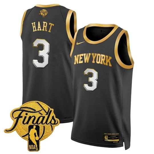 Men's New York Knicks 2026 Finals Swingman Jersey V2 - All Stitched  Josh Hart  3