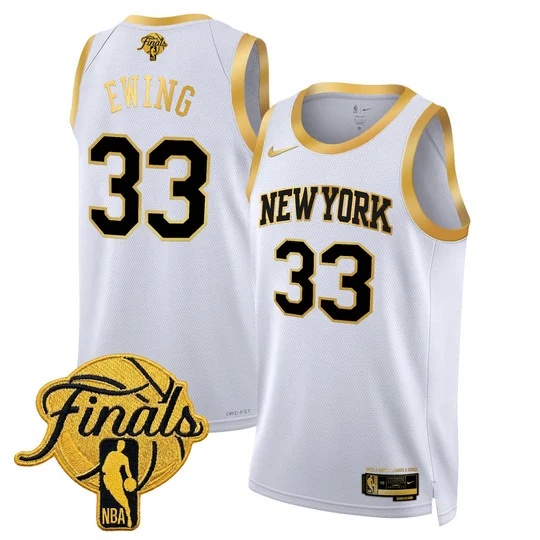 Men's New York Knicks 2026 Finals Swingman Jersey V2 - All Stitched Patrick Ewing    33