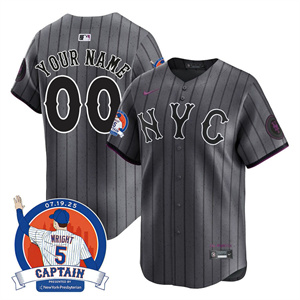 Men's New York Mets David Wright Mets Legend Jersey V2 - All Stitched 2