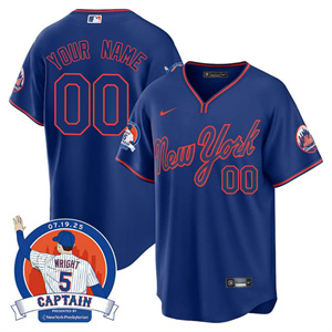 Men's New York Mets David Wright Mets Legend Jersey V2 - All Stitched 4