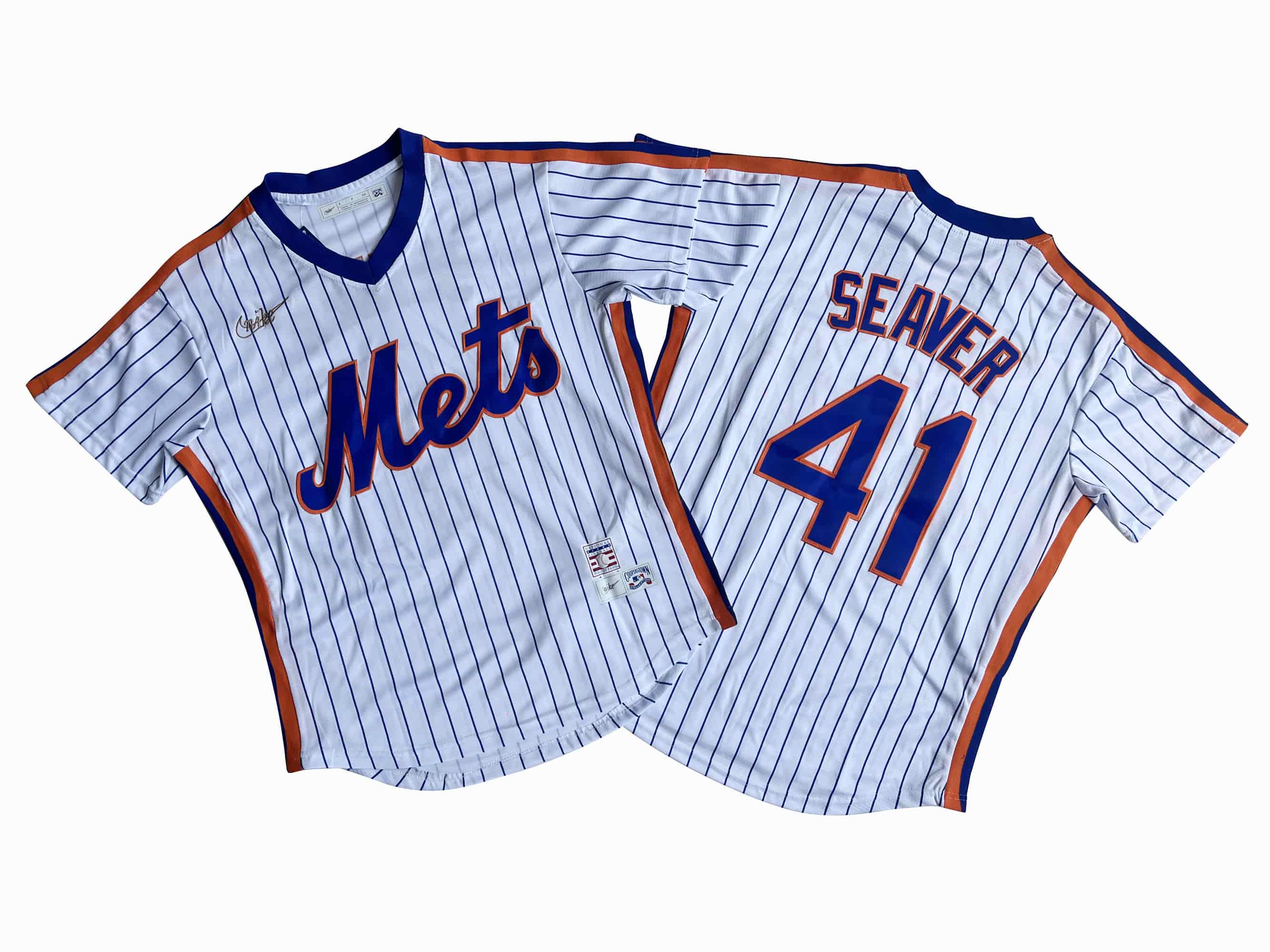 Men's New York Mets Tom Seaver Nike White Home Cooperstown Collection Player Jersey