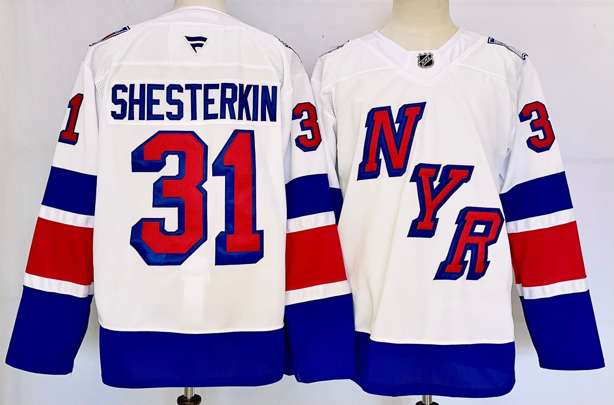 Men's New York Rangers  #31 Igor Shesterkin
