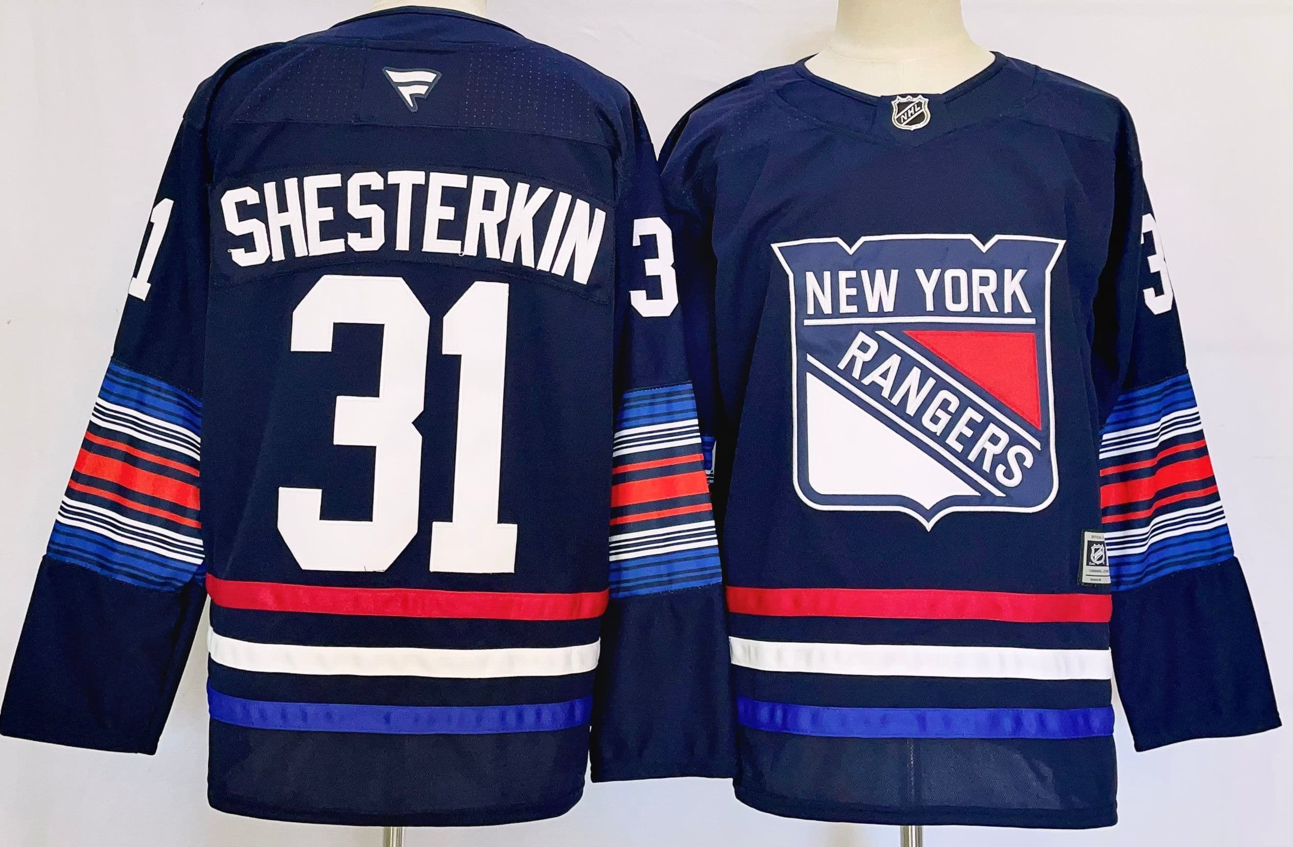 Men's New York Rangers #31 Igor Shesterkin