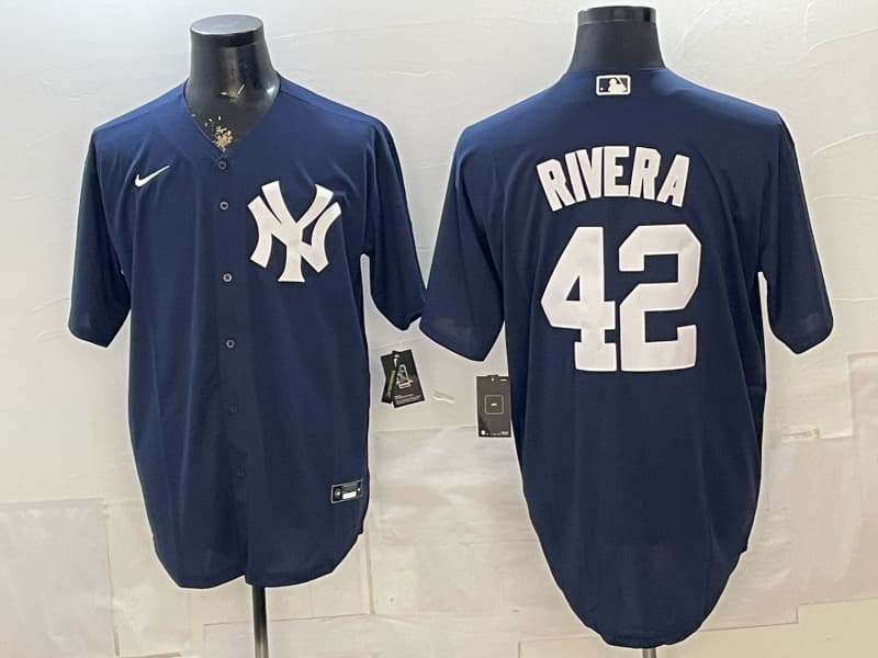 Men's New York Yankees   Nike Navy   Jersey 42 RIVERA
