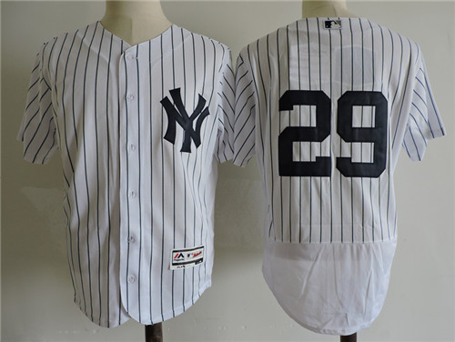 Men's New York Yankees #29 Gio Urshela Majestic WHite Flex Base Player Jerseys