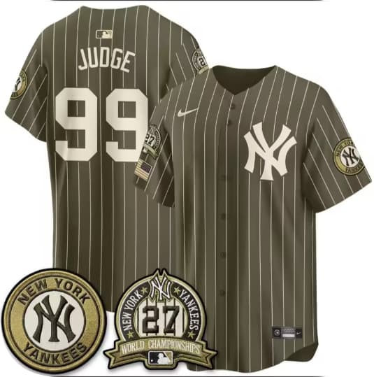 Men's New York Yankees  99# Aaron Judge Nike Jersey