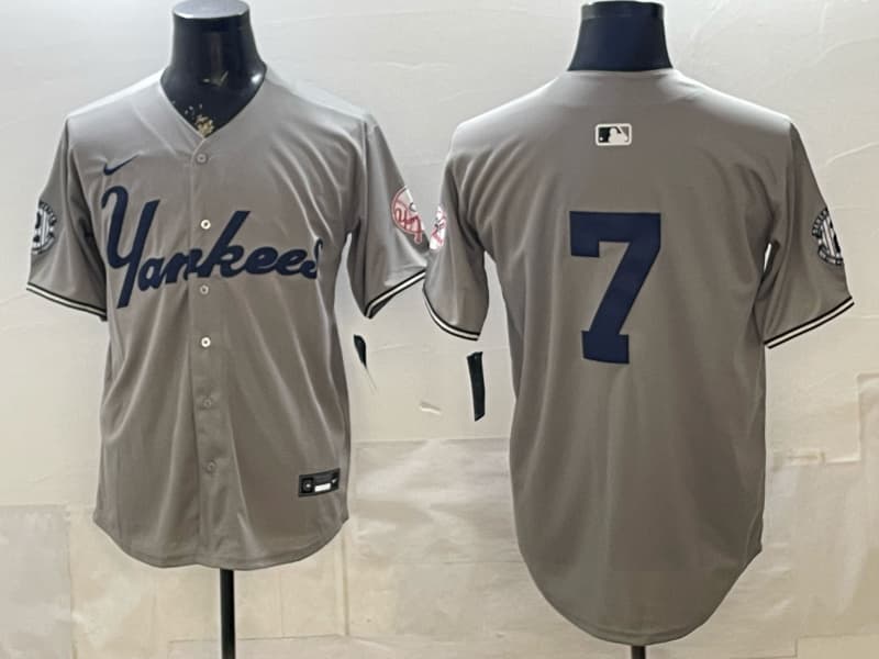 Men's New York Yankees  Nike Navy  Jersey 7