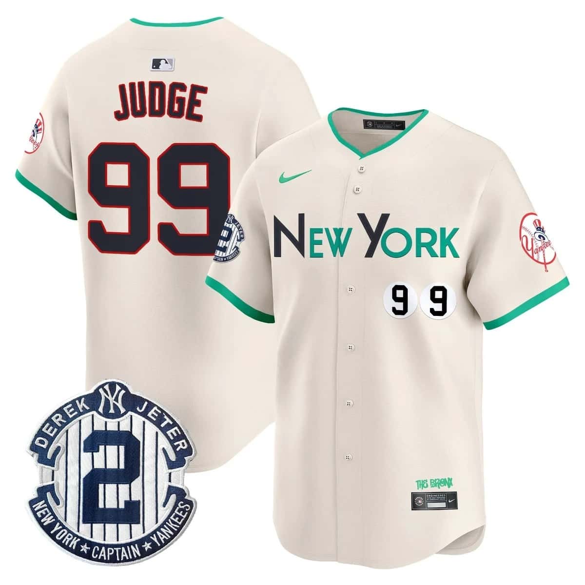 Men's New York Yankees City Connect Vapor Premier Limited Jersey - All Stitched Aaron Judge  99