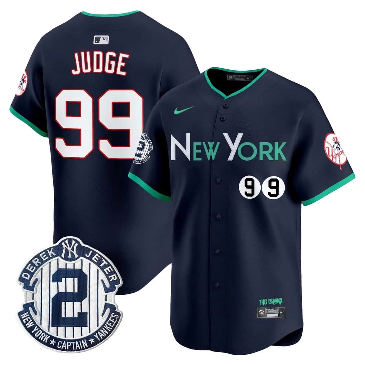 Men's New York Yankees City Connect Vapor Premier Limited Jersey - All Stitched Aaron Judge
