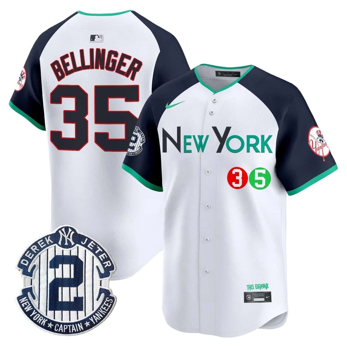 Men's New York Yankees City Connect Vapor Premier Limited Jersey - All Stitched Cody Bellinger     35