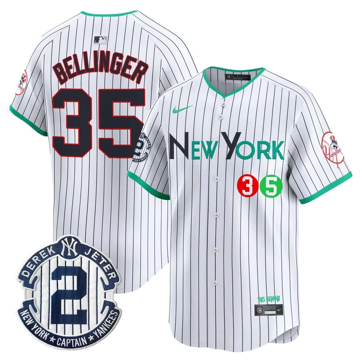 Men's New York Yankees City Connect Vapor Premier Limited Jersey - All Stitched Cody Bellinger  35