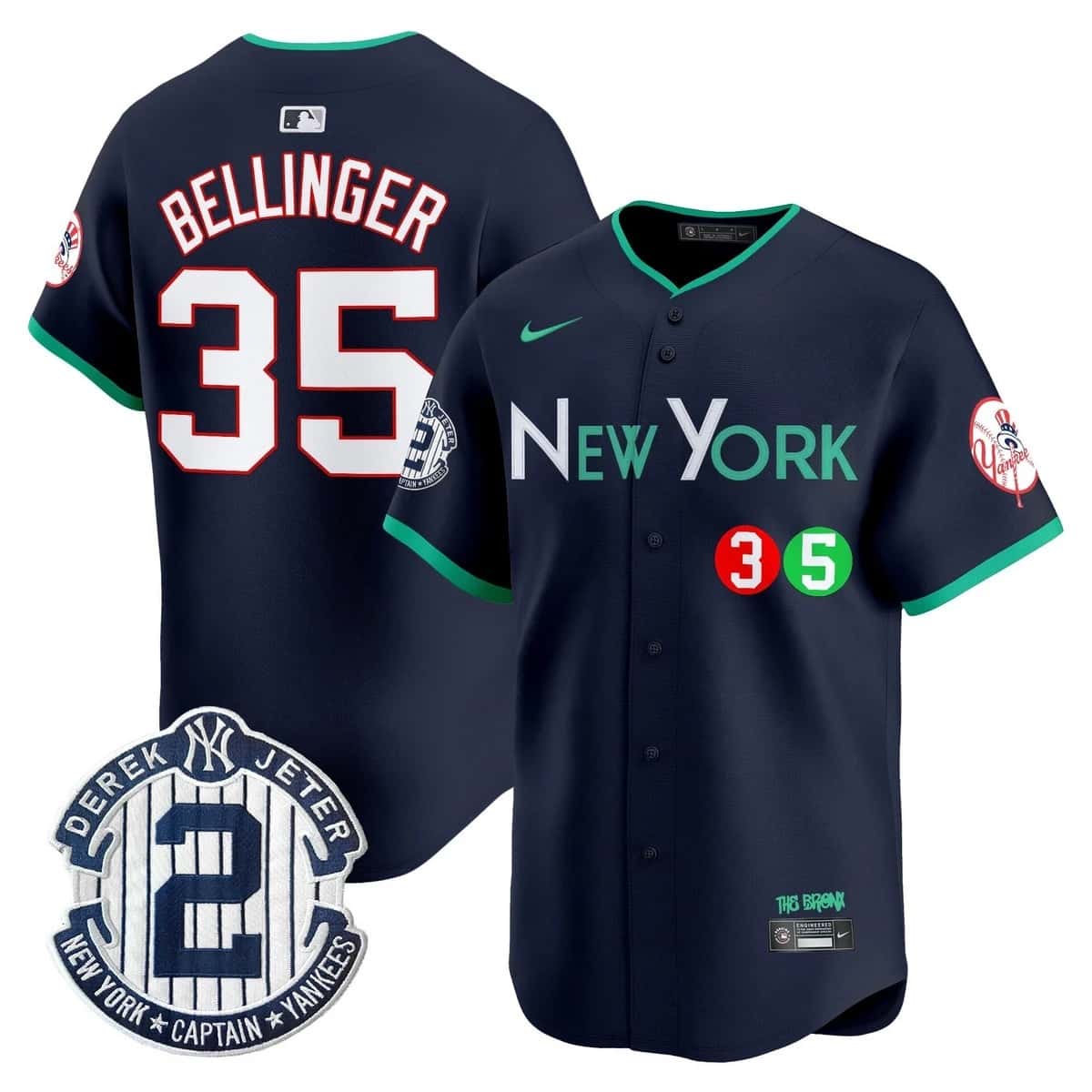Men's New York Yankees City Connect Vapor Premier Limited Jersey - All Stitched Cody Bellinger 35
