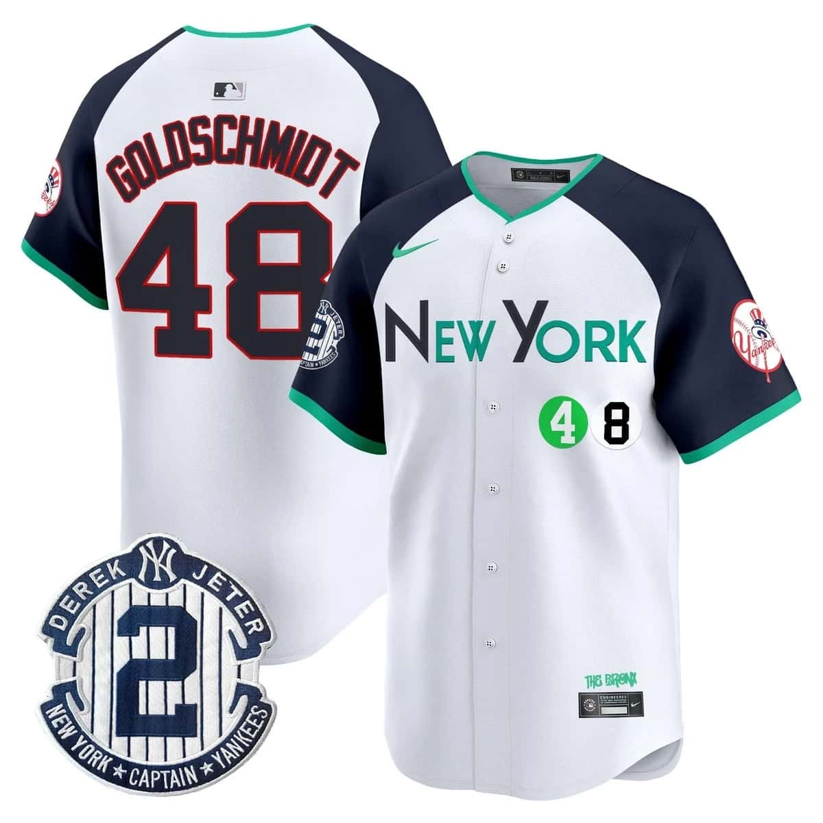 Men's New York Yankees City Connect Vapor Premier Limited Jersey - All Stitched Paul Goldschmidt     48