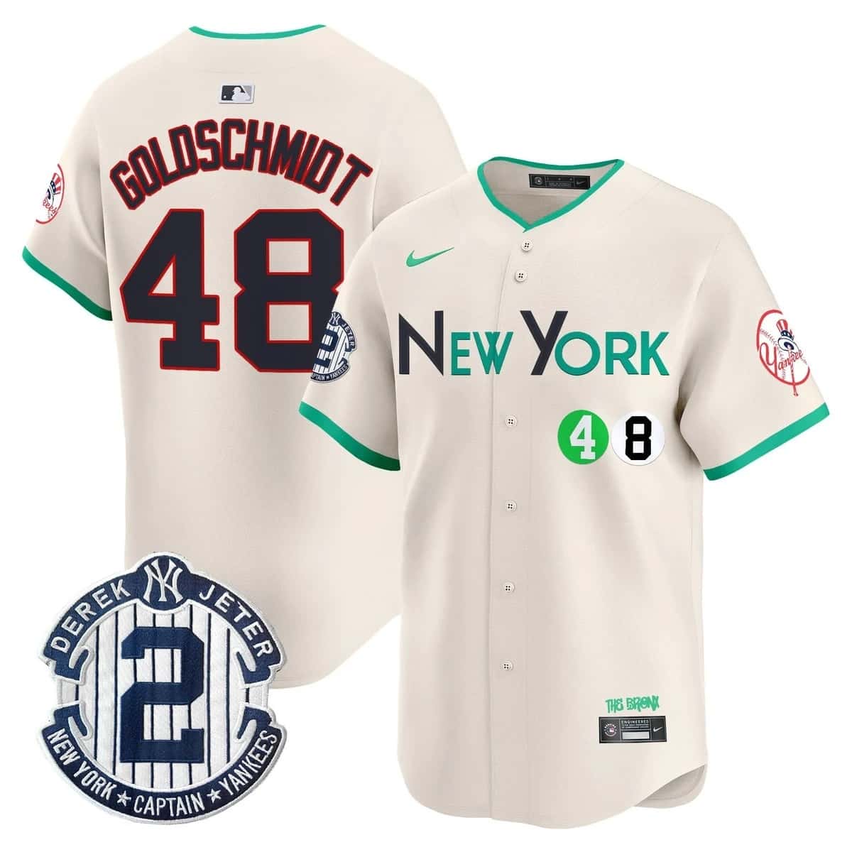 Men's New York Yankees City Connect Vapor Premier Limited Jersey - All Stitched Paul Goldschmidt    48