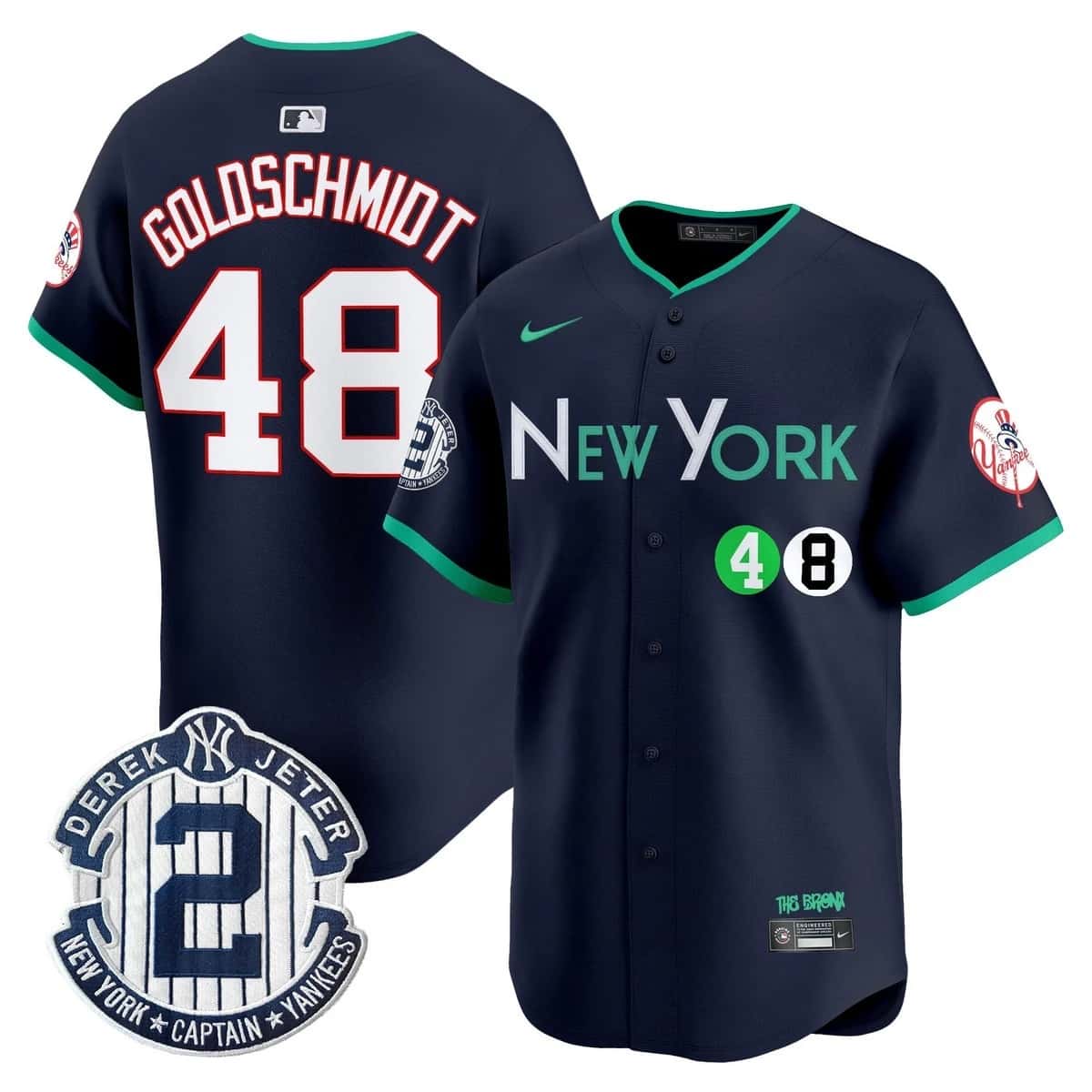 Men's New York Yankees City Connect Vapor Premier Limited Jersey - All Stitched Paul Goldschmidt 48