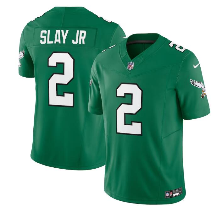 Men's Nike Darius Slay Jr. Kelly Green Philadelphia Eagles Alternate Vapor F.U.S.E. Limited Jersey