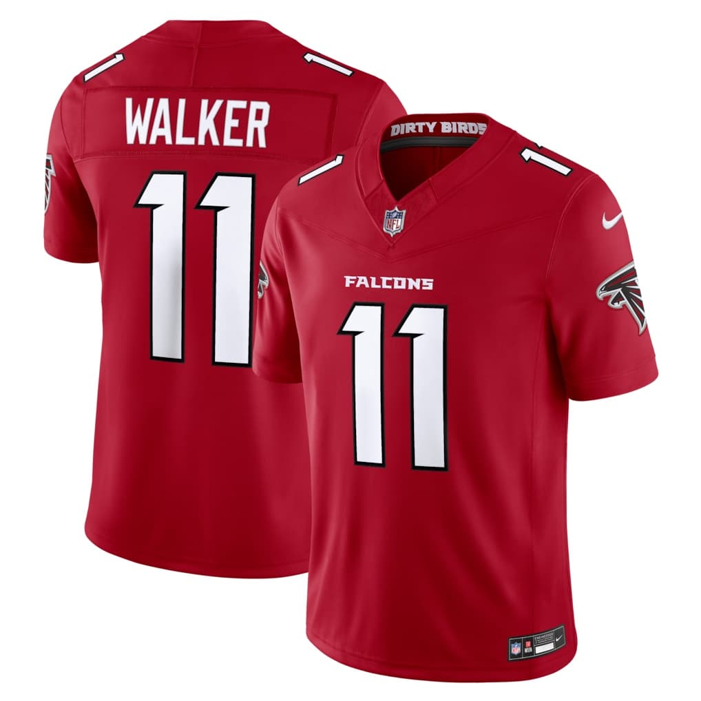 Men's Nike Jalon Walker Red Atlanta Falcons Vapor F.U.S.E. Sewn Down Limited Jersey
