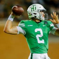 Men's North Texas Mean Green #2 Austin Aune Nike Green Retro ERA THROWBACKS Football Jersey