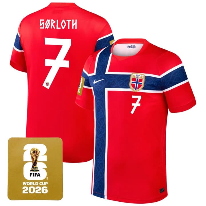Men's Norway 2026 World Cup National Team Jersey Alexander   S?rloth