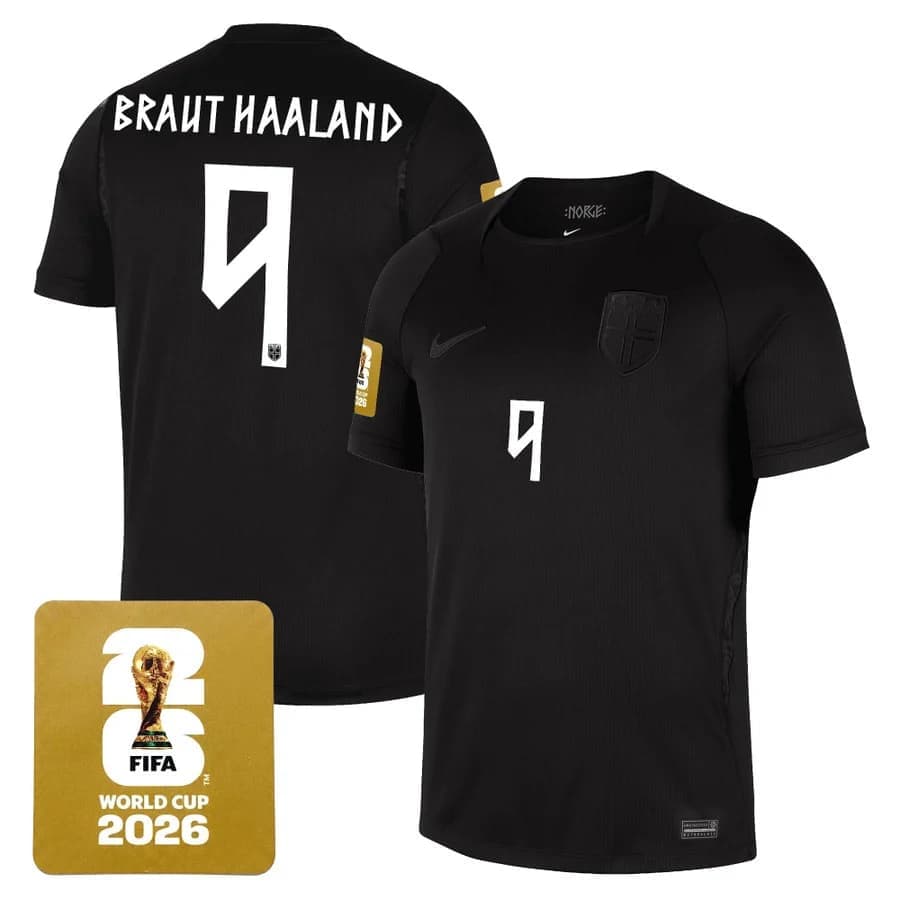 Men's Norway 2026 World Cup National Team Jersey Erling Haaland