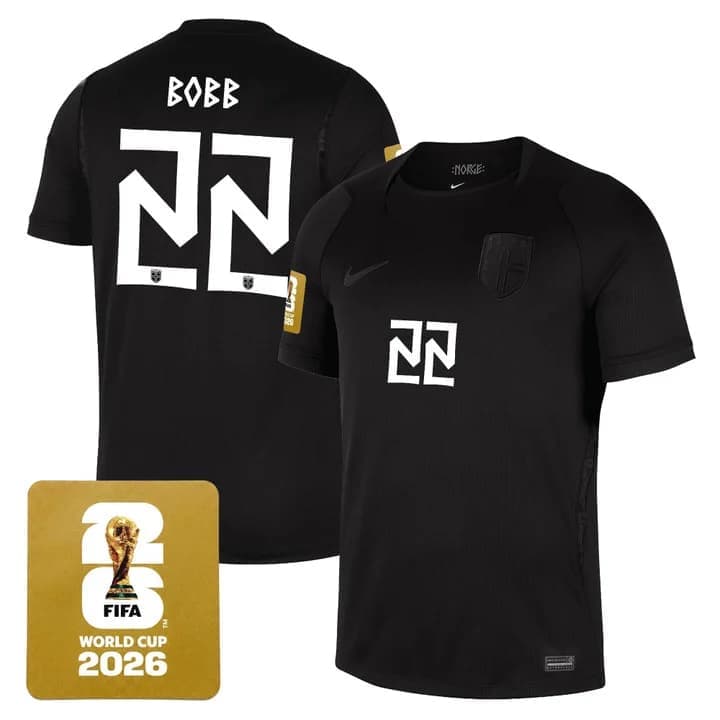 Men's Norway 2026 World Cup National Team Jersey Oscar Bobb