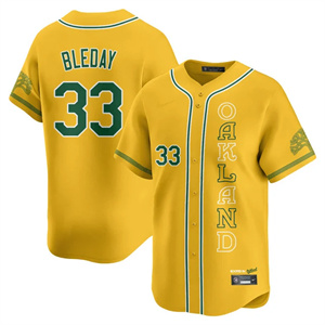 Men's Oakland Athletics City Connect Concept Jersey - All Stitched JJ Bleday -# 33