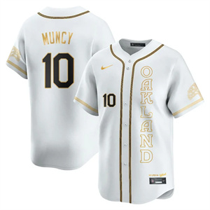 Men's Oakland Athletics City Connect Concept Jersey - All Stitched Max Muncy -    10
