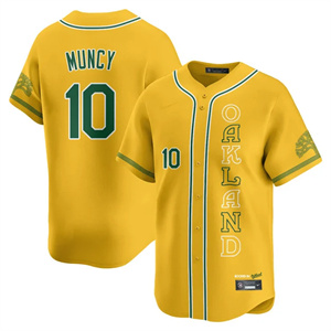 Men's Oakland Athletics City Connect Concept Jersey - All Stitched Max Muncy - #10