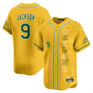Men's Oakland Athletics City Connect Concept Jersey - All Stitched Reggie Jackson - #9