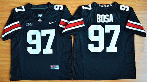 Men's Ohio State Buckeyes #97 Joey Bosa Black Nike Limited NCAA College Football Jersey