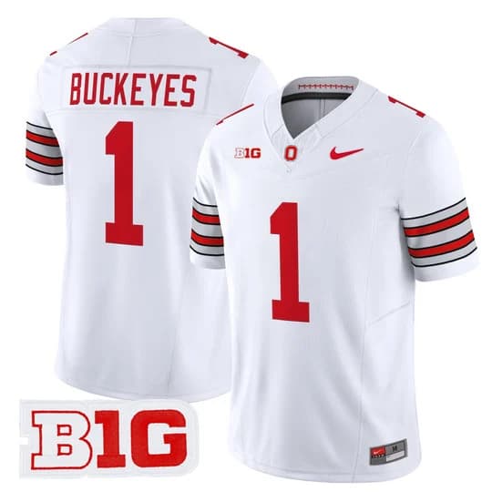 Men's Ohio State Buckeyes 2026 Tunnel Vision Vapor Limited Jersey - All Stitched #1    Buckeyes