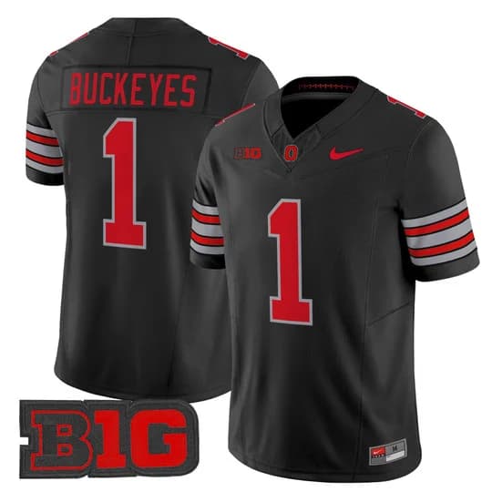Men's Ohio State Buckeyes 2026 Tunnel Vision Vapor Limited Jersey - All Stitched #1 Buckeyes