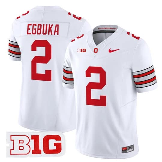 Men's Ohio State Buckeyes 2026 Tunnel Vision Vapor Limited Jersey - All Stitched Emeka Egbuka   2
