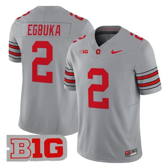 Men's Ohio State Buckeyes 2026 Tunnel Vision Vapor Limited Jersey - All Stitched Emeka Egbuka2