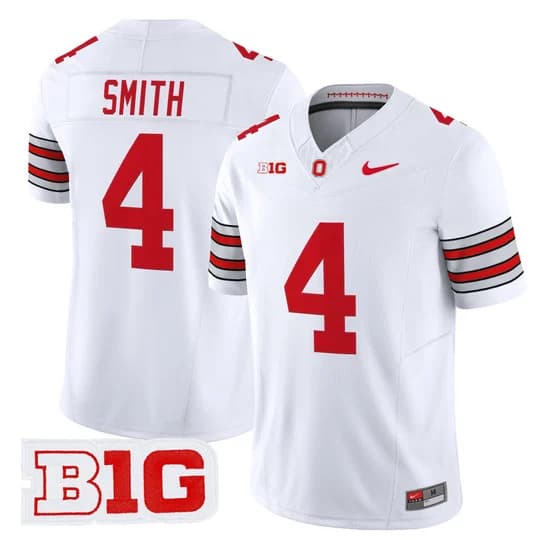 Men's Ohio State Buckeyes 2026 Tunnel Vision Vapor Limited Jersey - All Stitched Jeremiah  Smith 4