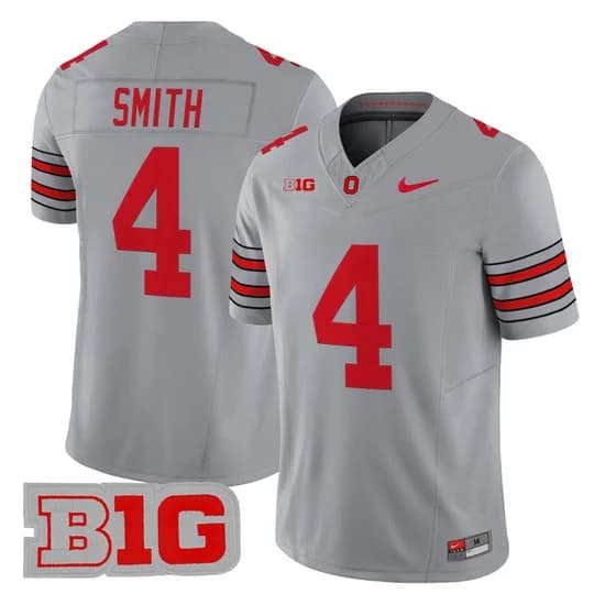 Men's Ohio State Buckeyes 2026 Tunnel Vision Vapor Limited Jersey - All Stitched Jeremiah Smith 4