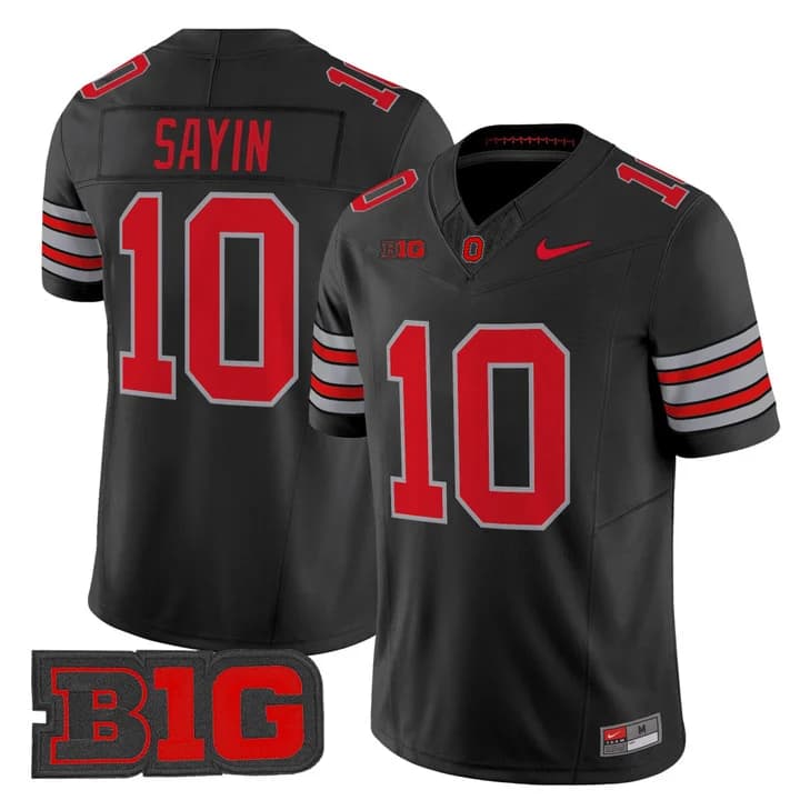 Men's Ohio State Buckeyes 2026 Tunnel Vision Vapor Limited Jersey - All Stitched Julian Sayin