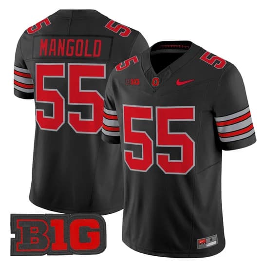 Men's Ohio State Buckeyes 2026 Tunnel Vision Vapor Limited Jersey - All Stitched Nick Mangold