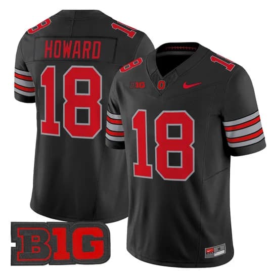 Men's Ohio State Buckeyes 2026 Tunnel Vision Vapor Limited Jersey - All Stitched Will Howard