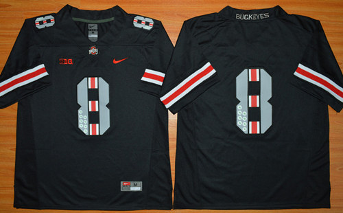 Men's Ohio State Buckeyes 8th Championship Commemorative Jersey - Black