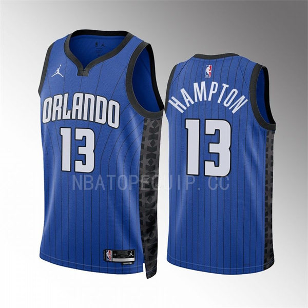 Men's Orlando Magic #13 R.J. Hampton 2022-23 Blue Statement Edition Swingman Jersey