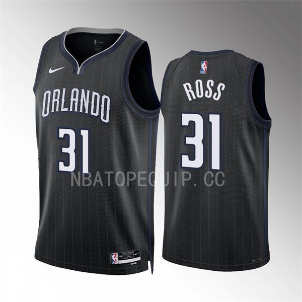 Men's Orlando Magic #31 Terrence Ross 2022-23 City Edition Swingman Jersey Black