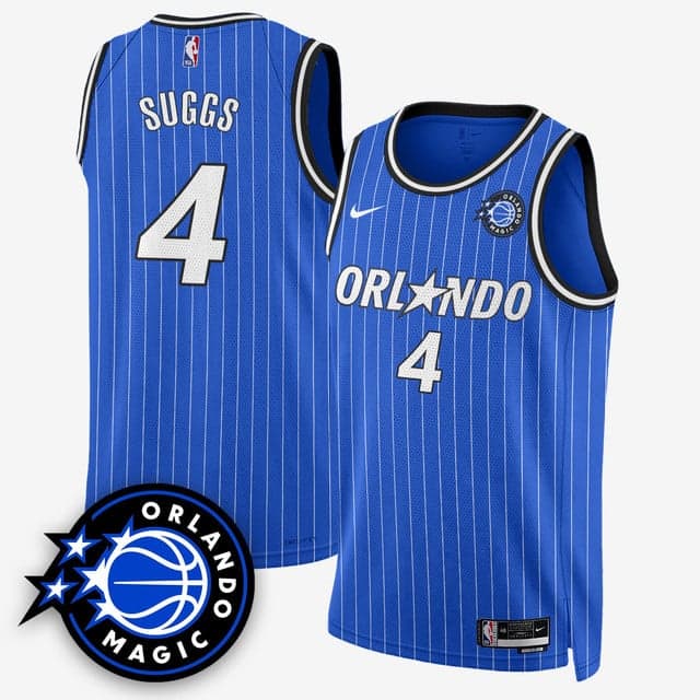 Men's Orlando Magic New Generation of Magic Basketball Jersey - All Stitched  Jalen Suggs  - 4