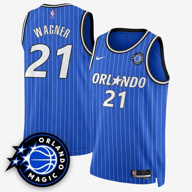 Men's Orlando Magic New Generation of Magic Basketball Jersey - All Stitched  Moritz Wagner -   21