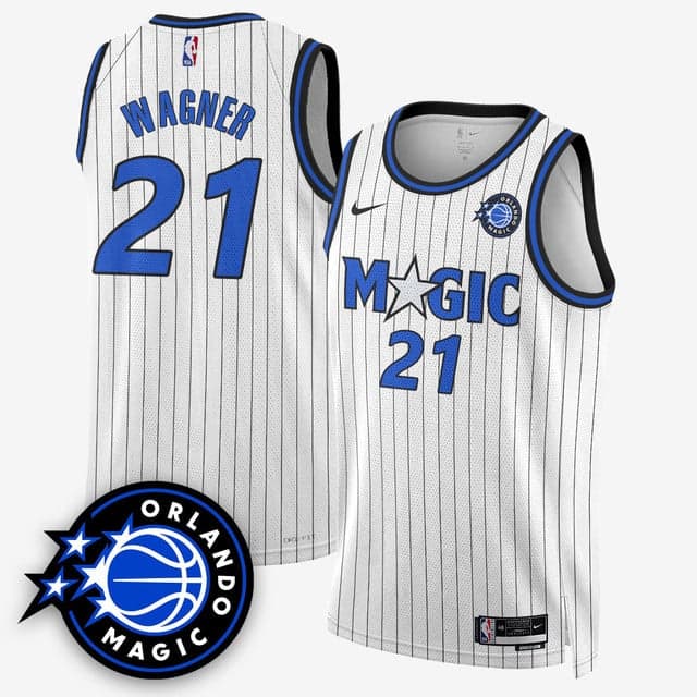 Men's Orlando Magic New Generation of Magic Basketball Jersey - All Stitched  Moritz Wagner -  21