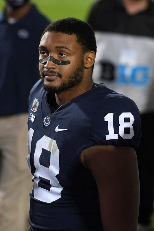 Men's Penn State Nittany Lions #18 Shaka Toney Nike Navy College Game Football Jersey